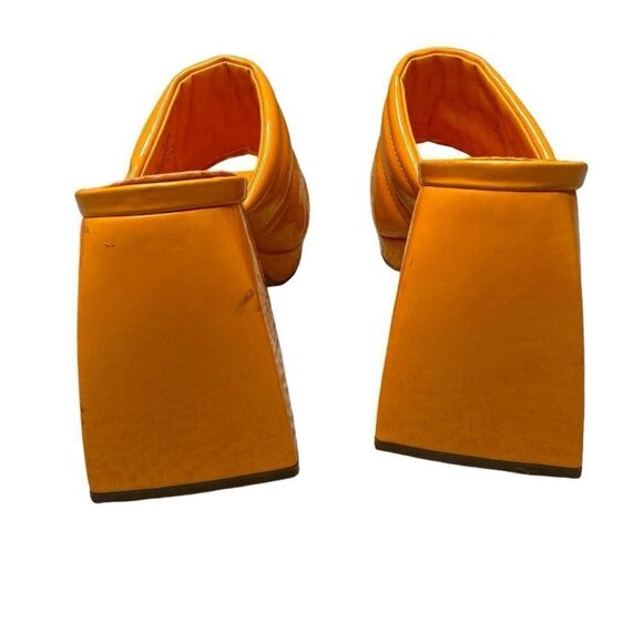 NWOT Sam Edelman Circus NY block heel leather sandals size 7 🧡 - Picture 6 of 6